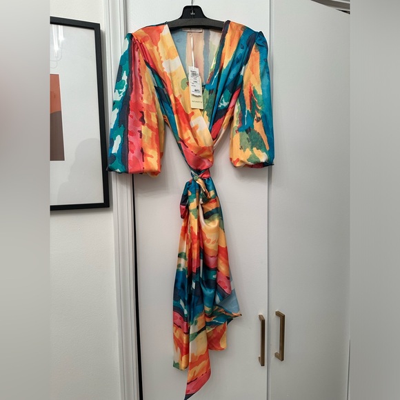 New Multi Color Short Dress - Picture 3 of 5